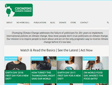 Tablet Screenshot of chompingclimatechange.org